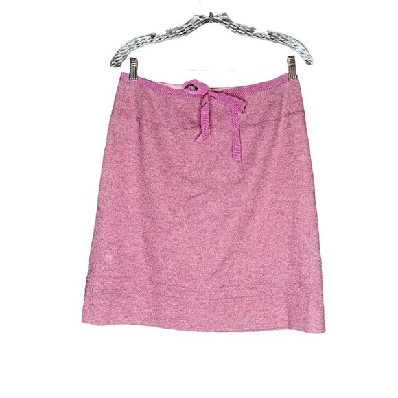 INC International Concepts Pink Wool Silk Skirt 8 - Picture 4 of 4